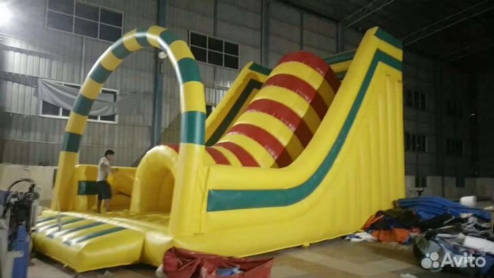 Батуты надувные