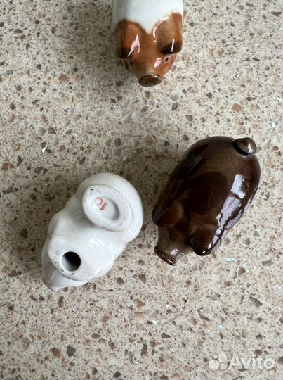 Статуэтка «Поросёнок» лфз, СССР