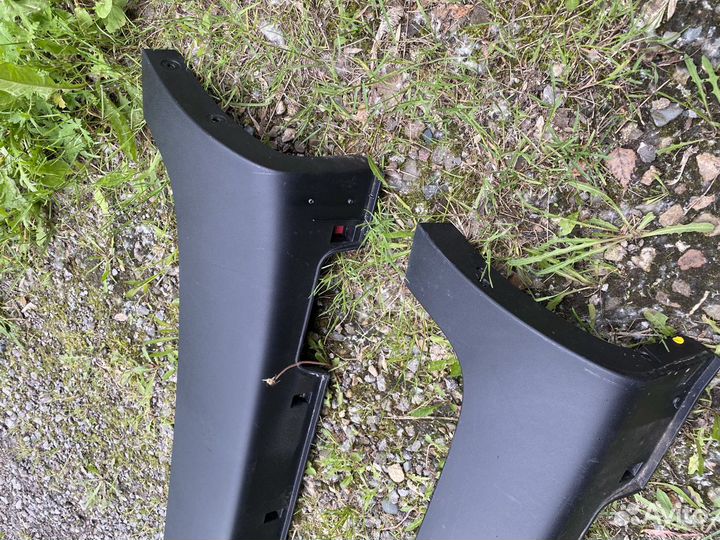 Пороги пластик. оригин Kia Sorento Sportag левый