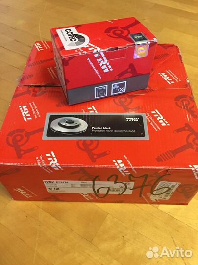 Диски тормозные Mercedes TRW W204/W212 Перфор