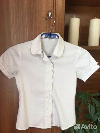 Блузка школьная 128-134