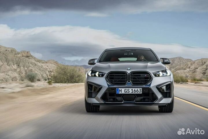 Решетка радиатора ноздри bmw x6m f96
