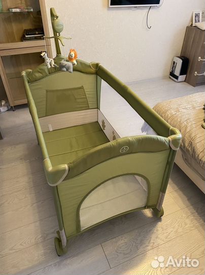 Манеж кровать babyton