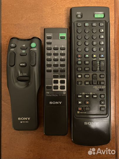 Пульты тв Sony 90-е