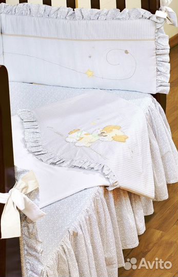 Комплект детского постельного белья + борта