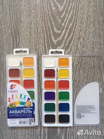 Новые Краски +кисть