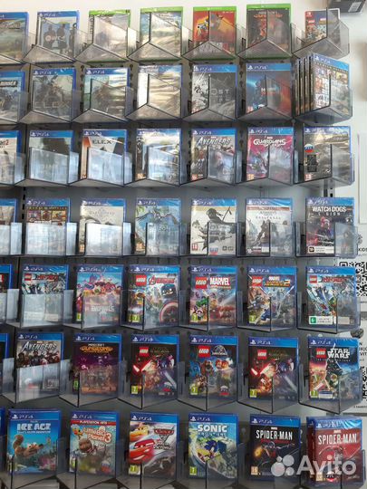 Диски для PS 4 новые запечатоные в упаковке