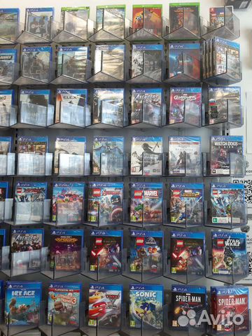 Диски для PS 4 новые запечатоные в упаковке