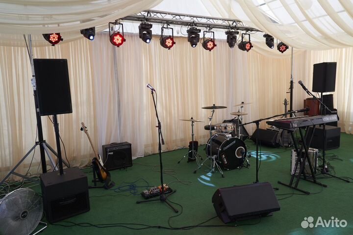 Звук и свет для любого мероприятия + бэклайн