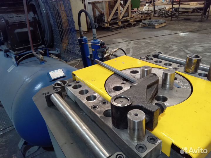 Гибка арматуры на станке