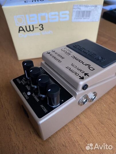 Boss Dinamic Wah Pedal AW-3 Гитарная педаль
