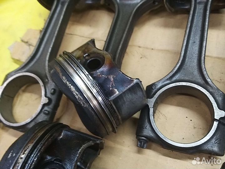 Поршня шатуны 21 палец 1.8tsi