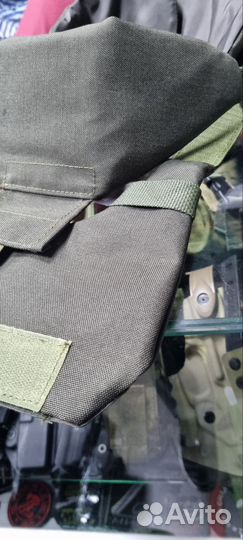 Защита Шеи На бронежилет с кевларом Олива