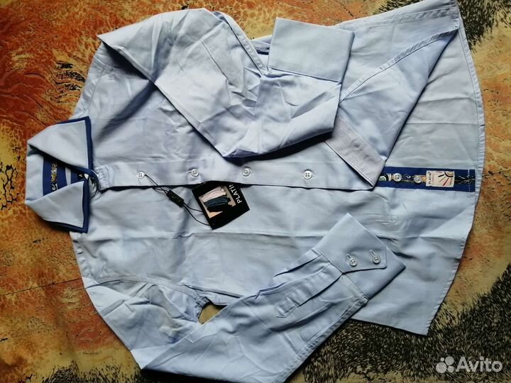Рубашка новая на мальчика р. 140