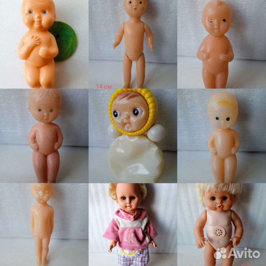 Куклы СССР пупсик куколки пупс игрушки детские