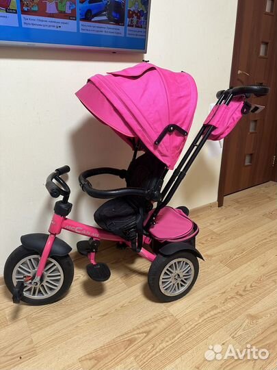 Детский велосипед с ручкой