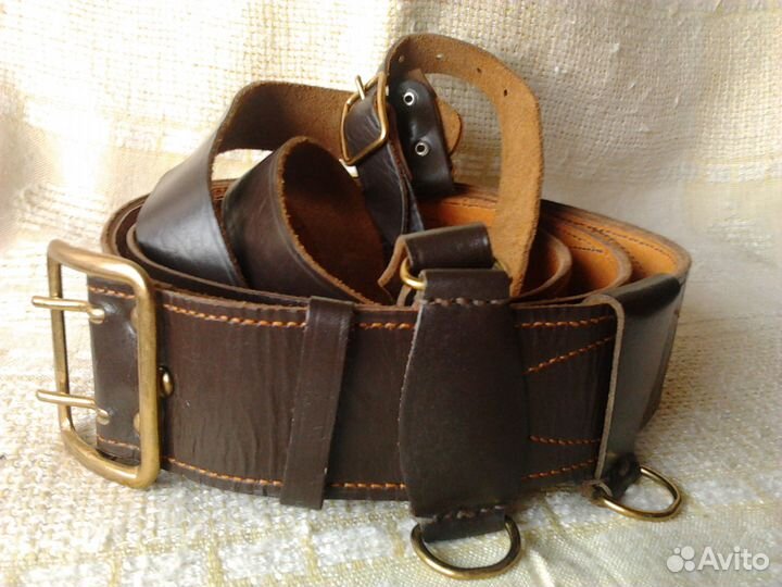 Последние советские ремень + портупея