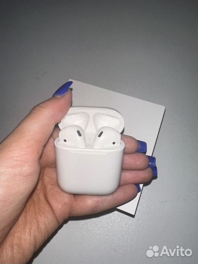 Беспроводные наушники apple airpods 2