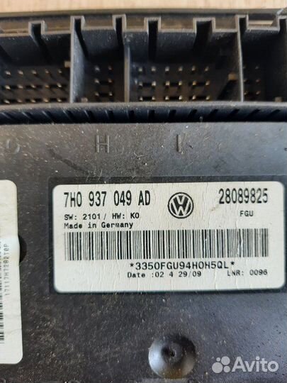 Блок комфорта Volkswagen Multivan T5 2.5 TDI 2009