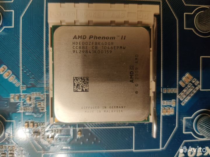 Процессор AMD Phenom II X6 1100T