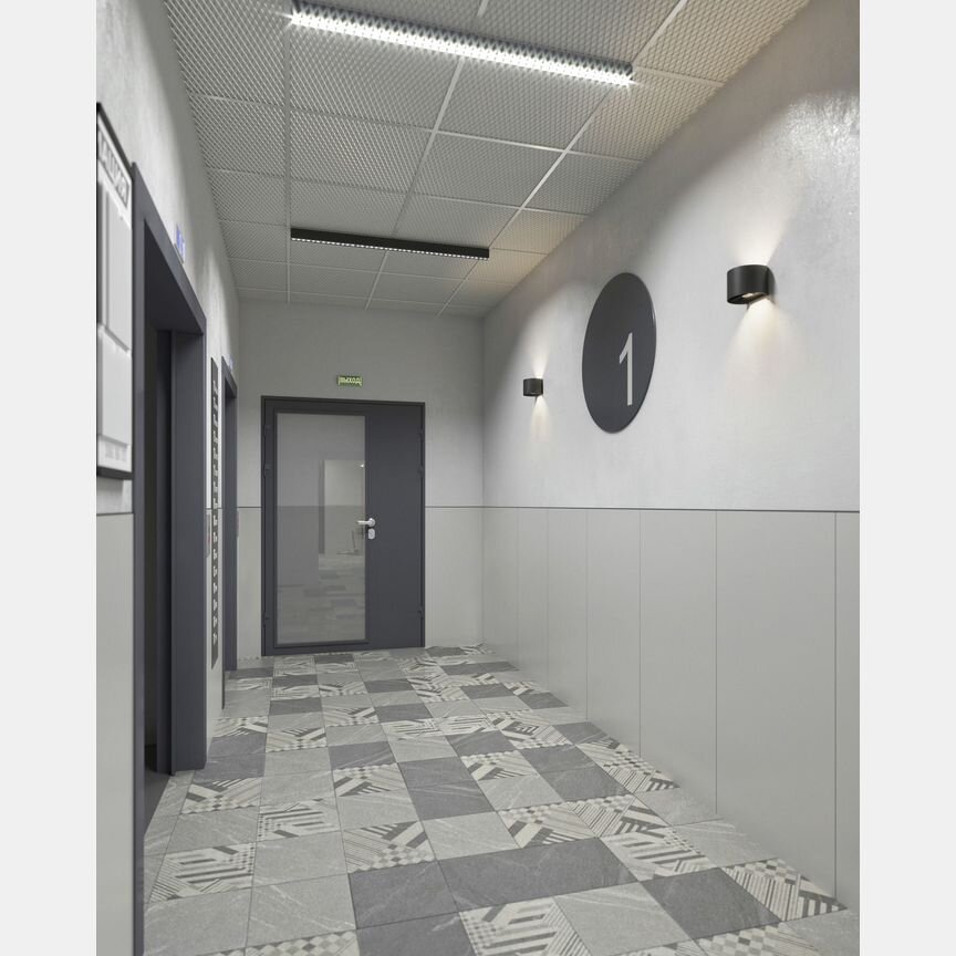2-к. квартира, 63,1 м², 2/16 эт.
