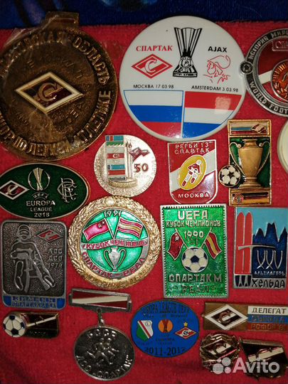 Значки спартак