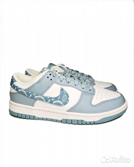 Nike Dunk Low Blue Paisley