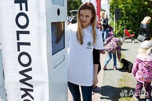 Мобильная фотобудка и инстапритер на свадьбу