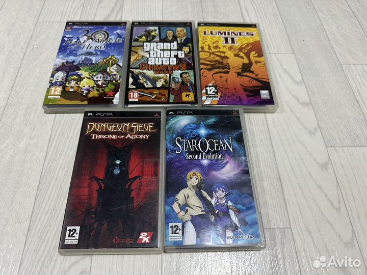 UMD диски для PSP