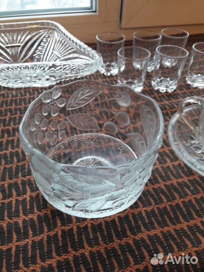 Хрусталь времён СССР (цену уточнить)