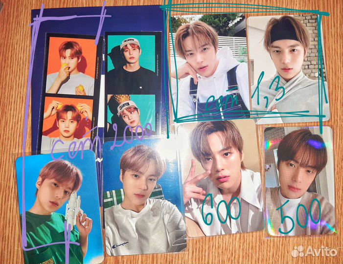 Карты Monsta X и Вонхо