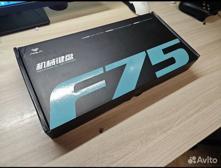 Aula f75, механическая клавиатура