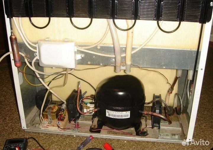 Замена компрессора холодильника