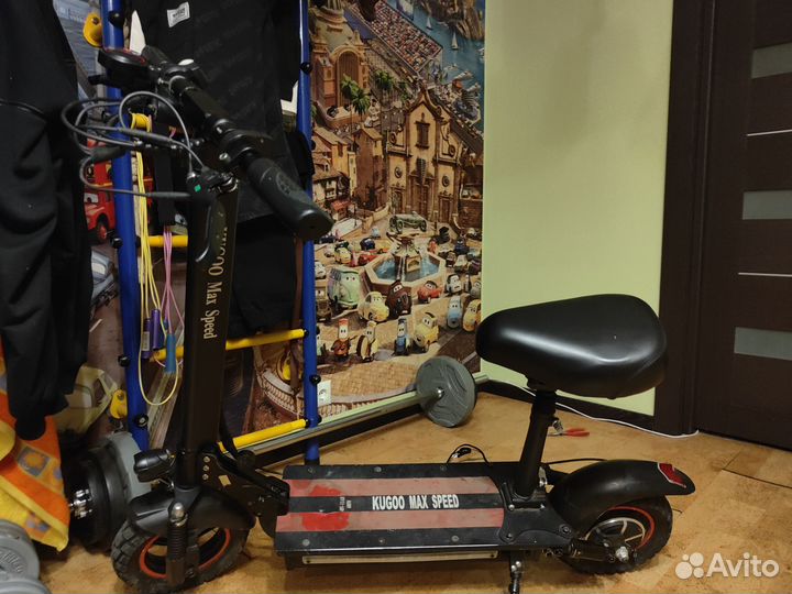 Электросамокат Kugoo max speed