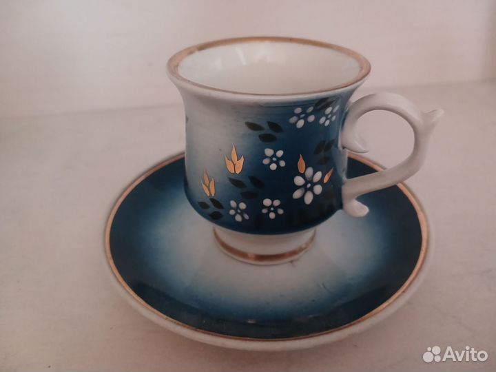 Кофейный сервиз завод Возрождение Бронница