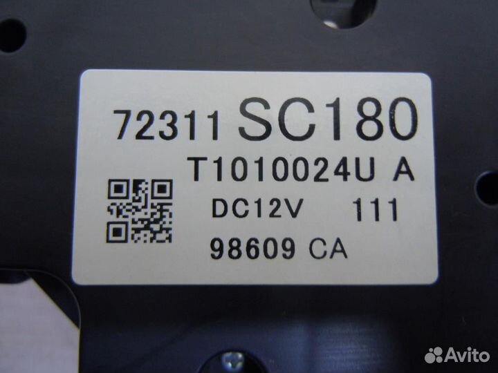 Панель управления отопителя Subaru Forester SH/S1