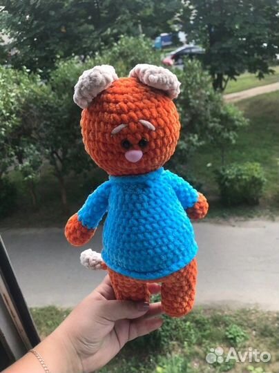 Вязаные игрушки ручной работы