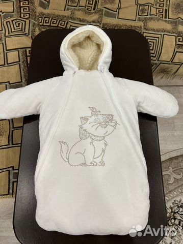 Зимний конверт в коляску