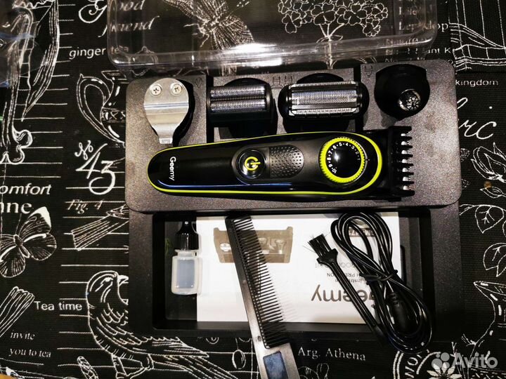 Машинка для стрижки, триммер geemy gm-6171