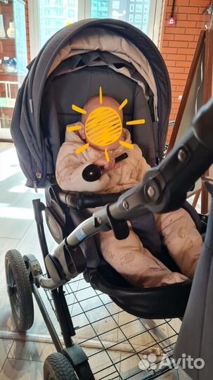 Детская коляска 2 в 1 Aroteam Cocoline