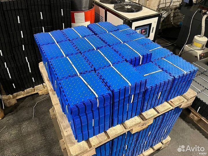 Модульная пвх-плитка для цеха