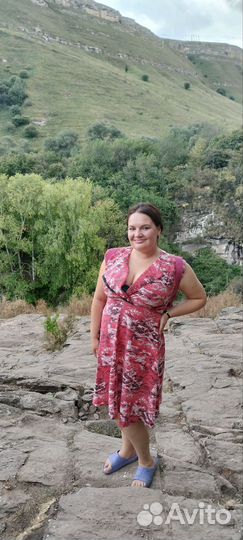 Платье винтаж 46-48