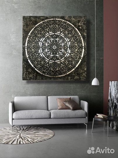 Интерьерная картина текстурная