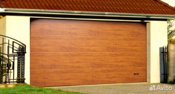 Гаражные секционные ворота