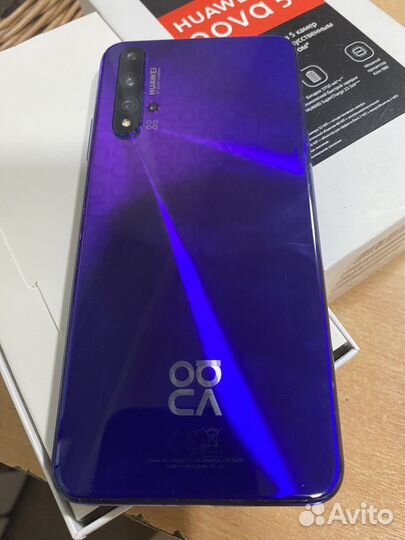 HUAWEI Nova 5T, 6/128 ГБ