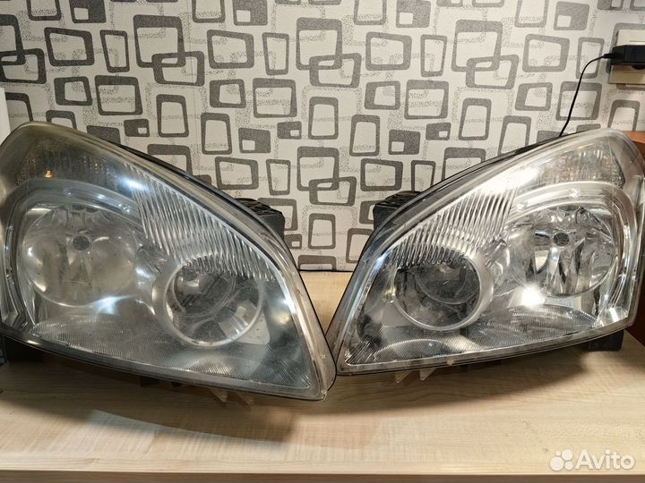 Фары Nissan qashqai j10