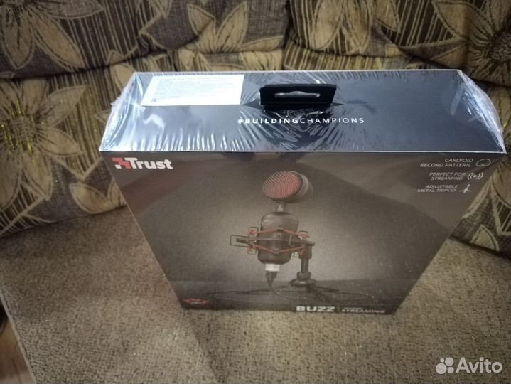Профессиональный стрим Микрофон Trust GXT 244 buzz