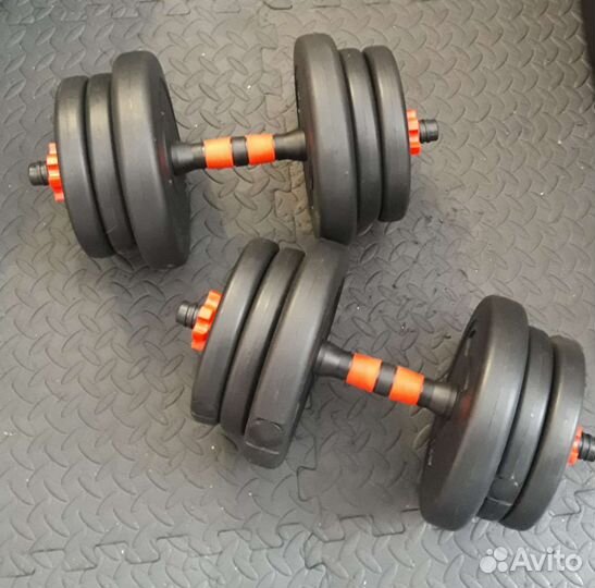 Гантели разборные новые. 21кг