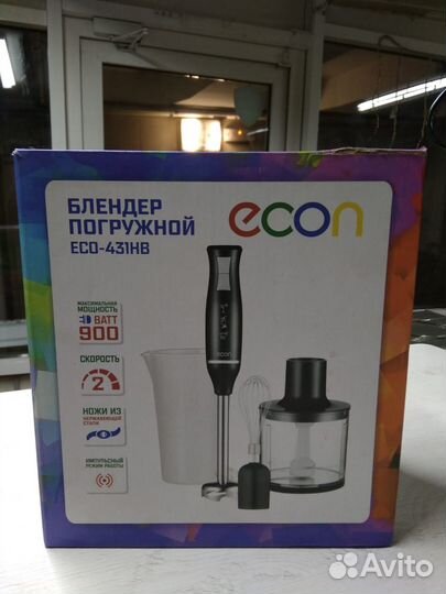 Погружной блендер econ ECO-431HB
