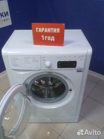 Стиральная машина бу indesit с гарантией 1 год